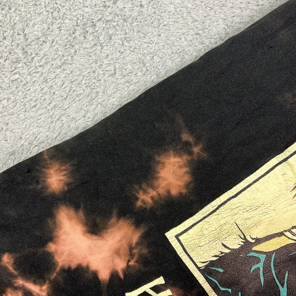 AC/DC Bleached Dyed T-shirt - Picture 3 of 5